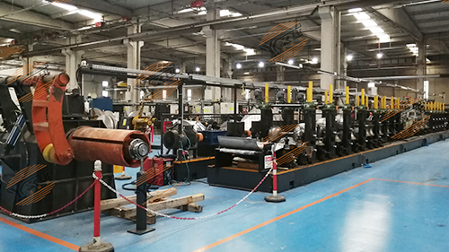 土耳其客戶采購佛山遠興鴻 80 型與 100 型大型制管機